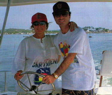 Rocío y Ortega Cano en vacaciones en el Caribe colombiano