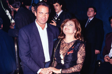 Rocío Jurado y Bertín Osborne durante un evento
