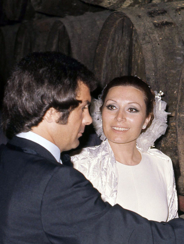Rocío Jurado y Pedro Carrasco en el día de su boda