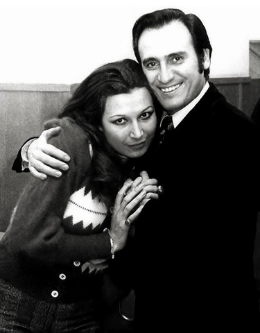 Roc&iacute;o con Manolo Escobar