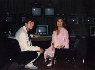 Rocío Jurado y Jesús Quintero