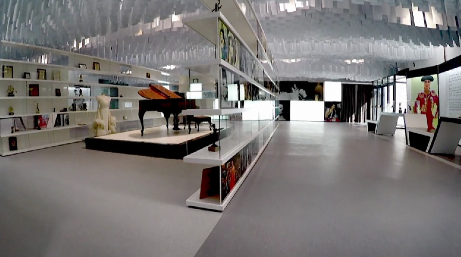 Foto del video promocional sobre el Museo Rocío Jurado