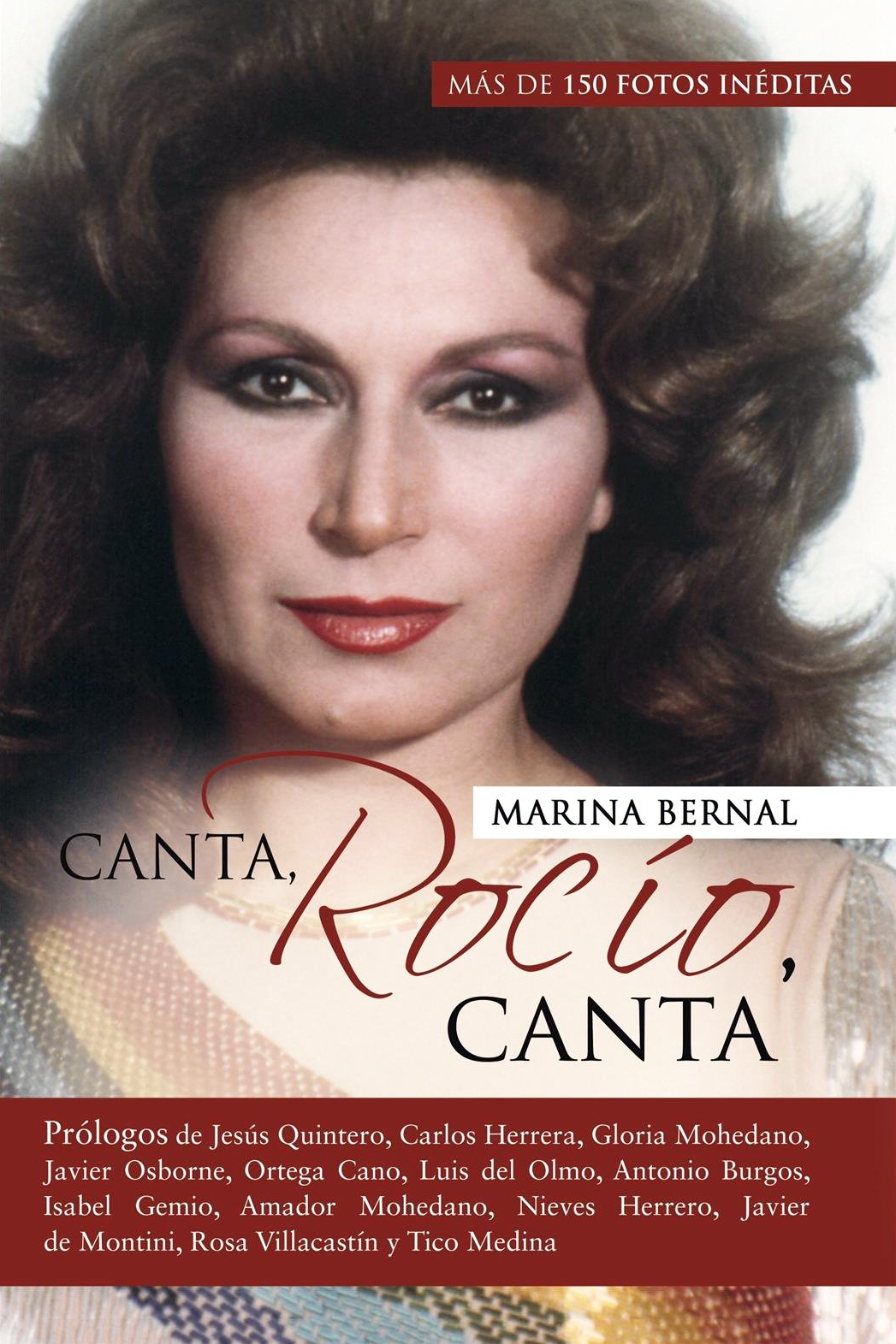 Cubierta del libro Canta, Rocío, canta (Perfil humano de uno estrella)