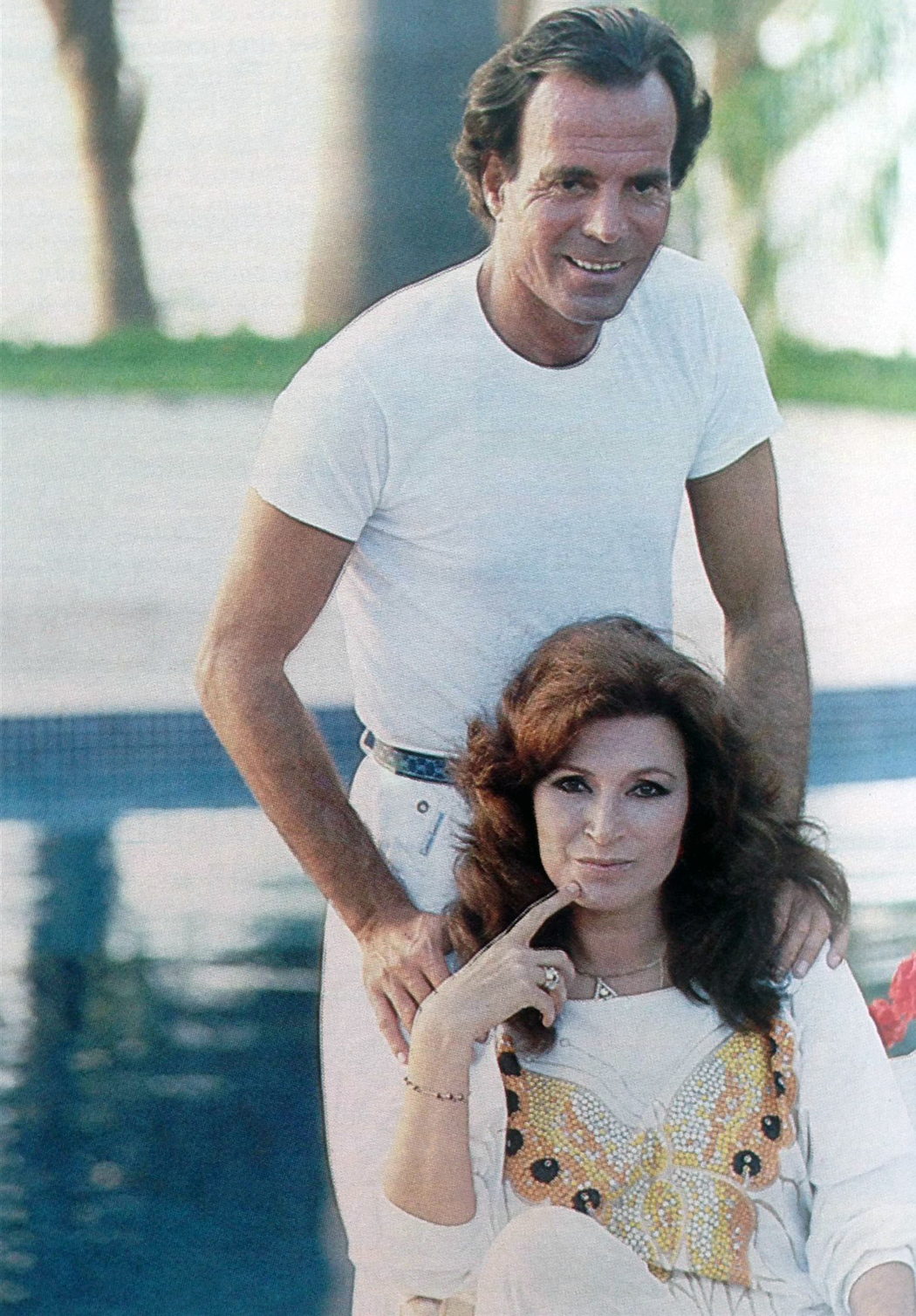 Rocío Jurado y Julio Iglesias