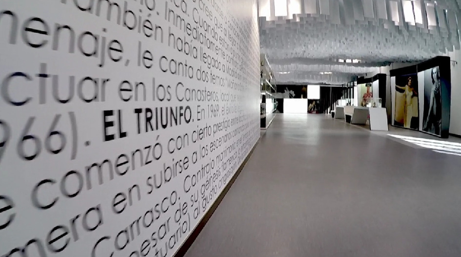Foto del video promocional sobre el Museo Rocío Jurado