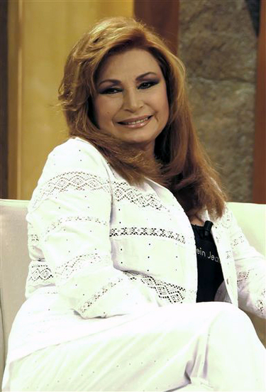 Roc&iacute;o en un programa de televisi&oacute;n