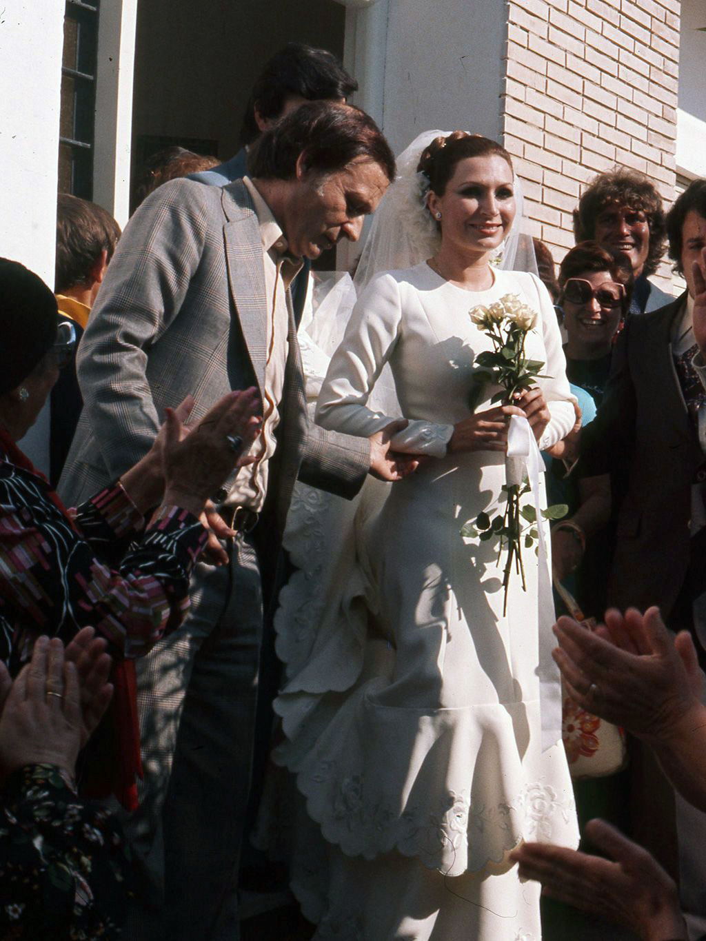 Rocío Jurado en el día de su boda