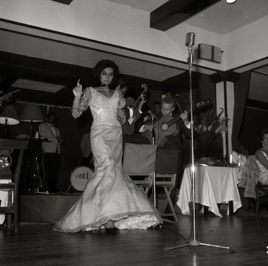 Rocío actuando en los 60