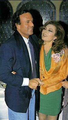 Rocío Jurado y Julio Iglesias