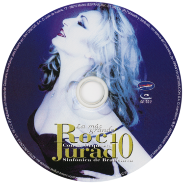 Car&aacute;tula del disco &oacute;ptico del CD &laquo;La m&aacute;s grande&raquo;
