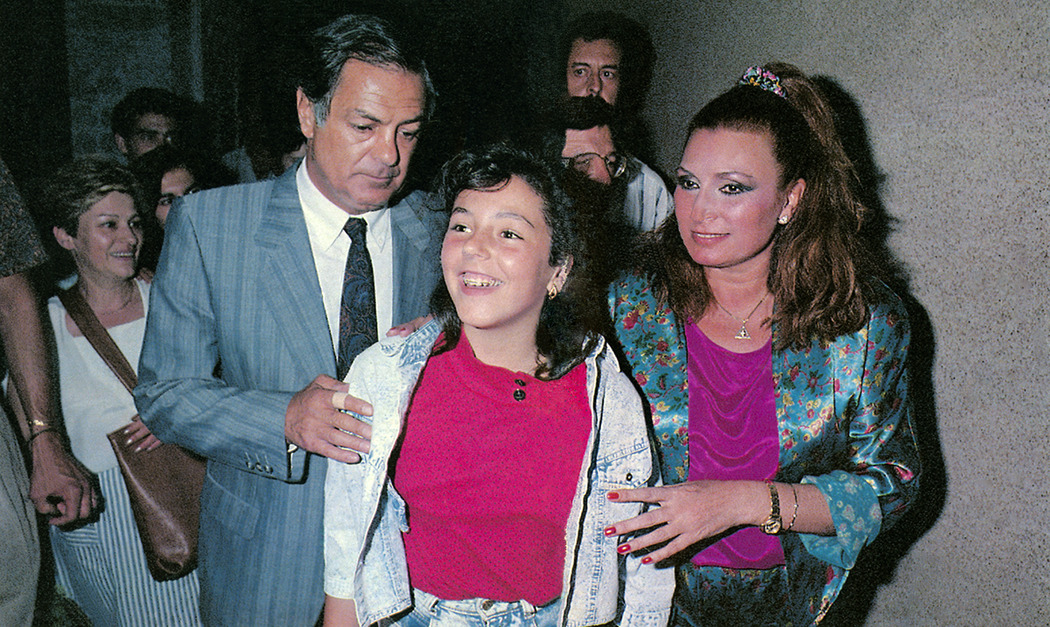 Pedro, Rociíto y Rocío.