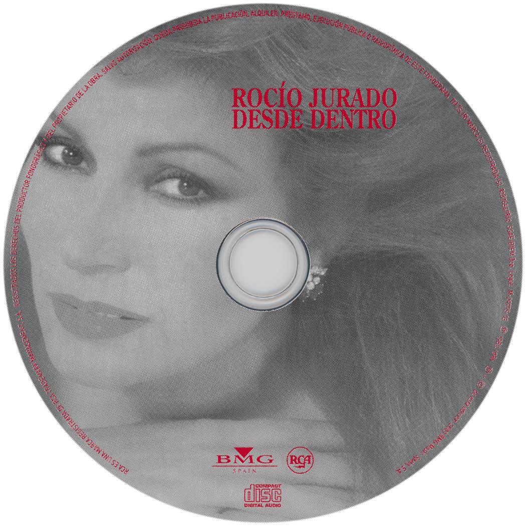 Carátula del disco óptico del CD «Desde dentro»