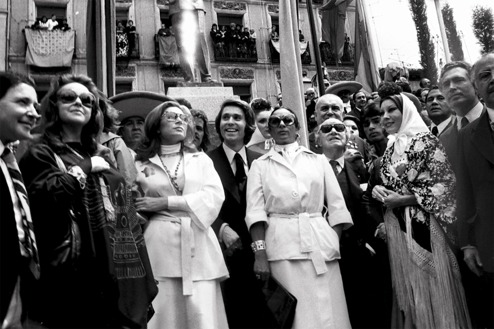 Rocío Jurado, Raphael, Lola Flores y Blanca del Rey